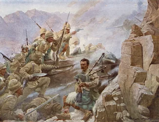 Storming of Dargai, Second Battle of Malakand, Northwest Frontier, 1897